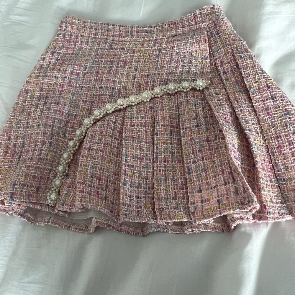 Pink skirt